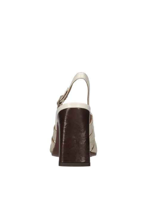 Décolleté slingback in pelle CHIE MIHARA | OKANA SAABT.MORO-LECHE-BEIGE